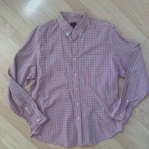 J. Crew plaid button down shirt Large